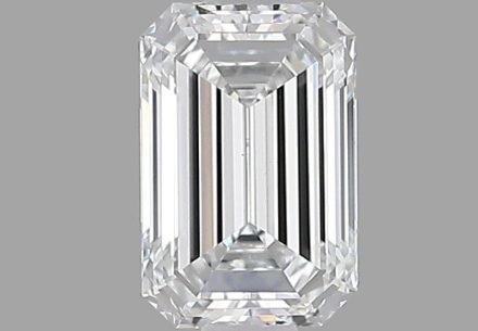 Diamond Natural 1Ct E-VS1 Emerald - GIA6545642883 1