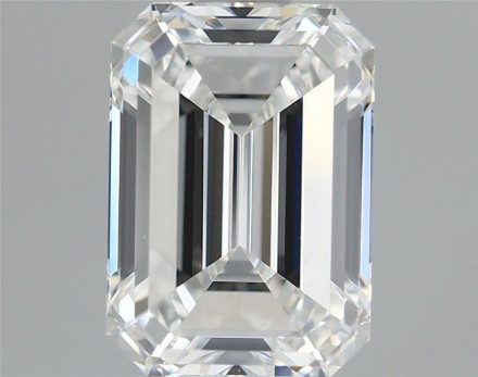 Diamond Natural 1,54Ct F-VVS2 Emerald - GIA1553489444 1