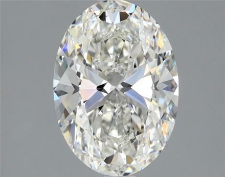 Diamond Natural 1,51Ct H-SI1 Oval - GIA5553472031 1