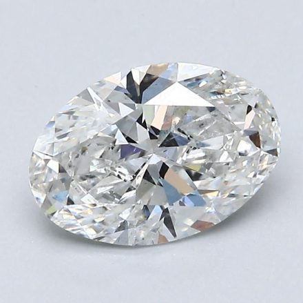 Diamond Natural 1,5Ct F-SI2 Oval - GIA1547474979 1