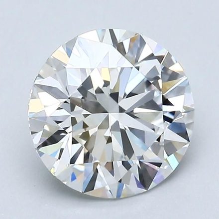 Diamond Natural 1,77Ct F-VVS2 Round - GIA2121385076 1