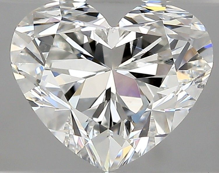 Diamond Natural 1,31Ct H-SI1 Heart - GIA1547847894 1