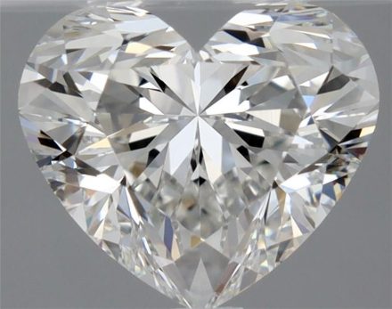 Diamond Natural 1,01Ct G-VS2 Heart - GIA2548677650 1
