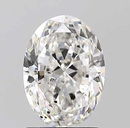 Diamond Natural 1,7Ct H-SI2 Oval - GIA7541417981 1
