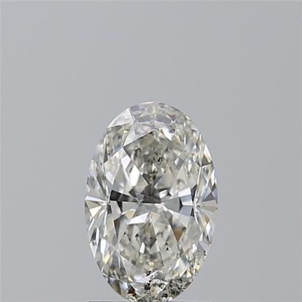 Diamond Natural 1,51Ct I-SI2 Oval - GIA1555553685 1