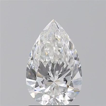 Diamond Natural 1,32Ct F-SI1 Pear - GIA5241084091 1