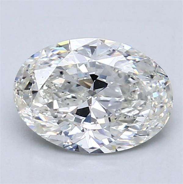 Diamond Natural 1,71Ct G-SI2 Oval - GIA5546120825 1