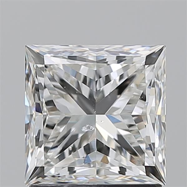 Diamond Natural 1,7Ct I-SI2 Princess - GIA7568301462 1