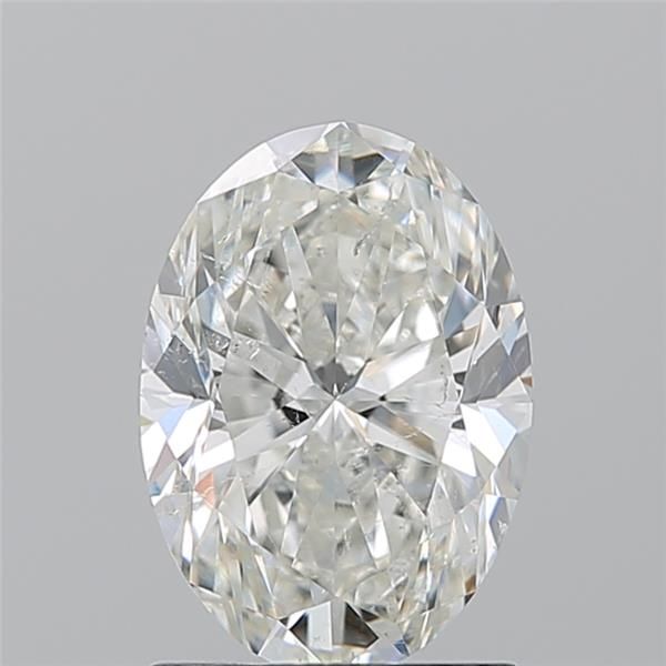 Diamond Natural 1,7Ct H-SI2 Oval - GIA2568295875 1