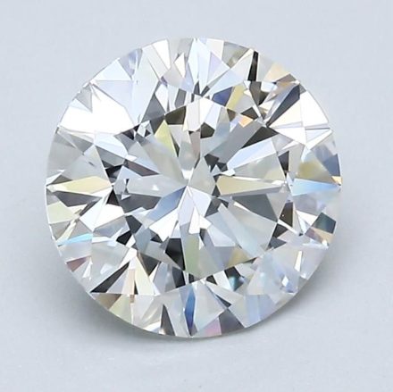 Diamond Natural 1,7Ct F-VVS1 Round - GIA5526995264 1