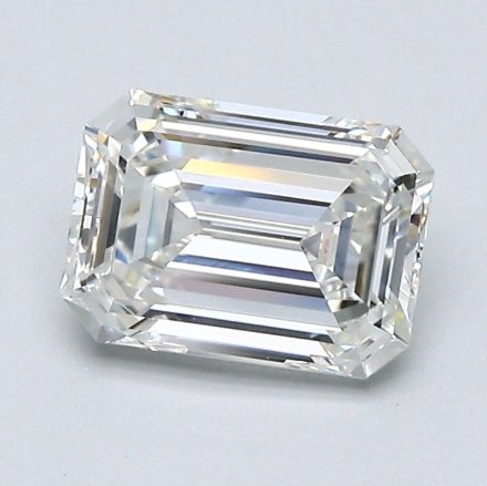 Diamond Natural 1,33Ct G-VVS2 Emerald - GIA7546568871 1