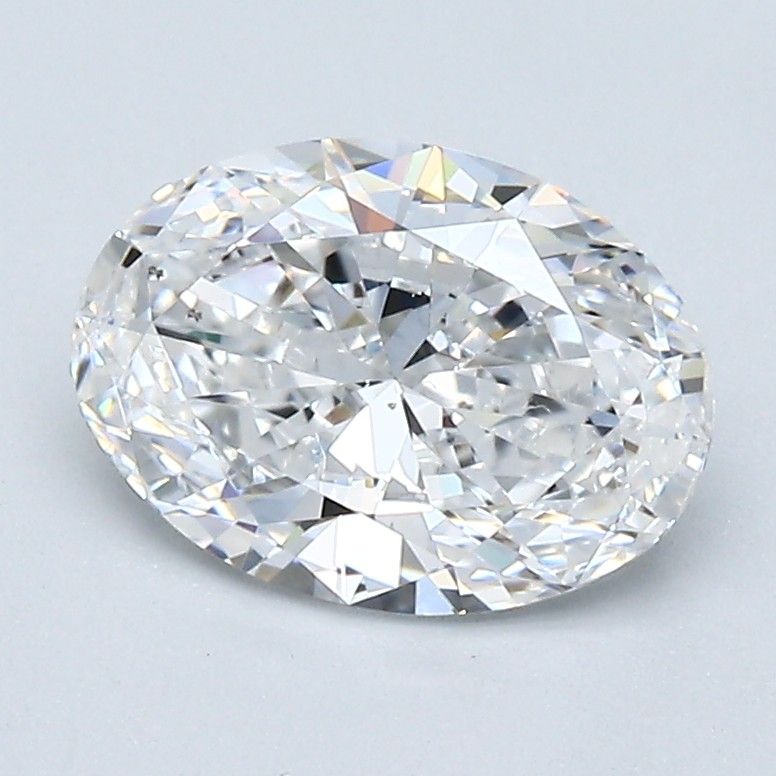 Diamond Natural 1,5Ct D-SI2 Oval - GIA7546564175 1