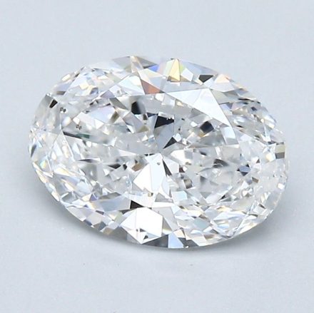 Diamond Natural 1,5Ct D-SI2 Oval - GIA7546564175 1