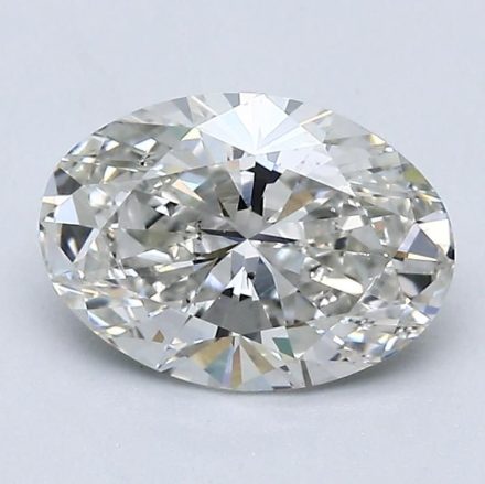 Diamond Natural 1,3Ct I-SI1 Oval - GIA1549118271 1