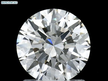 Diamond Natural 1,5Ct J-SI1 Round - GIA3545062953 1