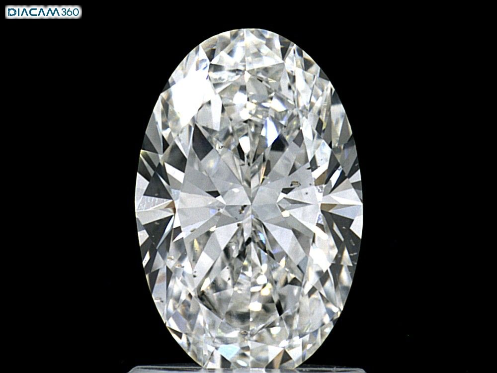 Diamond Natural 1,3Ct G-SI1 Oval - GIA1232967065 1