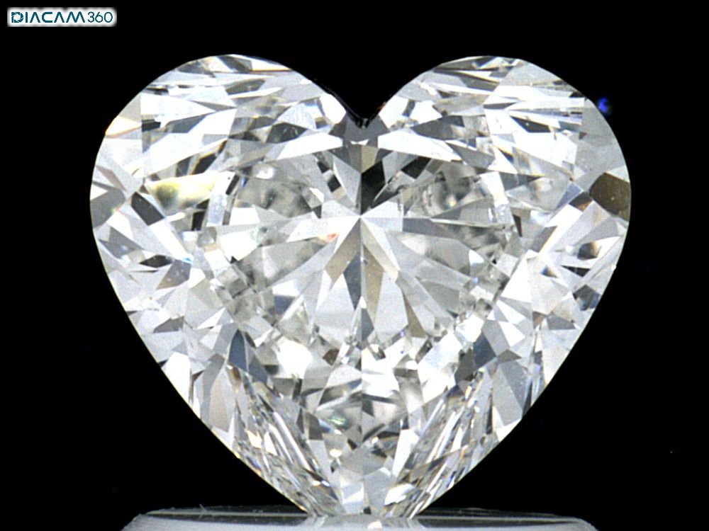 Diamond Natural 1,21Ct G-SI1 Heart - GIA6542374552 1