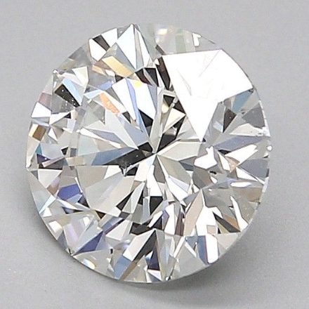 Diamond Natural 1,7Ct G-SI1 Round - GIA7546553315 1