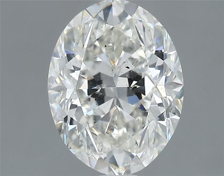 Diamond Natural 1,51Ct H-SI2 Oval - GIA7541814743 1