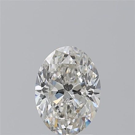 Diamond Natural 1,8Ct H-SI2 Oval - GIA6521765467 1