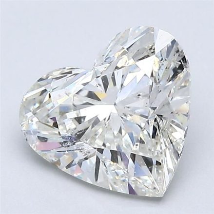 Diamond Natural 1,8Ct I-SI2 Heart - GIA1408706721 1