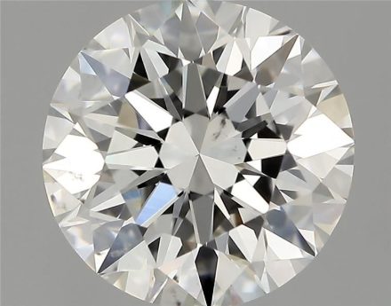 Diamond Natural 1,5Ct H-SI1 Round - GIA7526823557 1