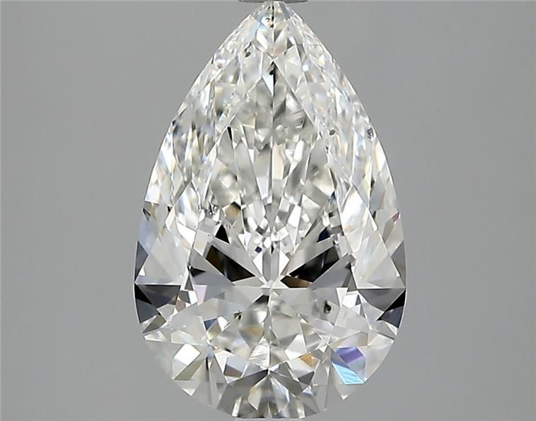 Diamond Natural 1,83Ct G-SI1 Pear - GIA6552915899 1