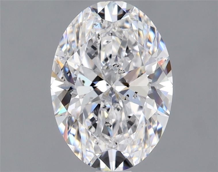 Diamond Natural 1,3Ct D-SI2 Oval - GIA1232833596 1