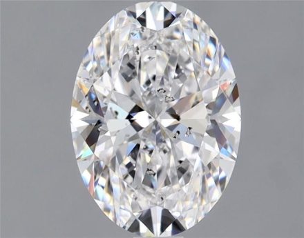 Diamond Natural 1,3Ct D-SI2 Oval - GIA1232833596 1