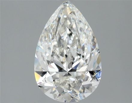 Diamond Natural 1,51Ct G-SI2 Pear - GIA2556544023 1