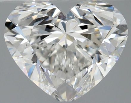 Diamond Natural 1,51Ct G-SI1 Heart - GIA6542906470 1