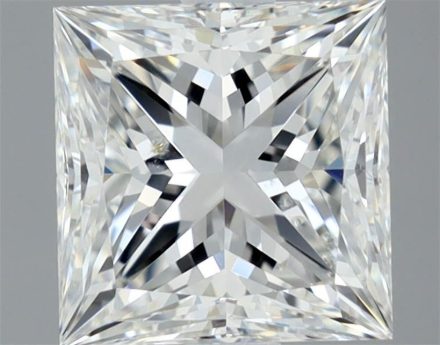 Diamond Natural 1,51Ct G-SI1 Princess - GIA1549918143 1