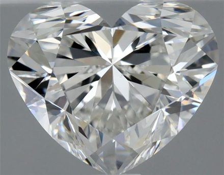 Diamond Natural 1,03Ct F-VS1 Heart - GIA5543743392 1