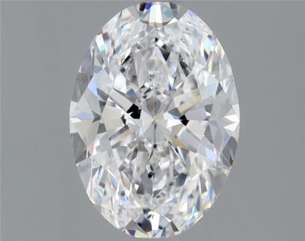 Diamond Natural 1Ct D-SI1 Oval - GIA6551992735 1