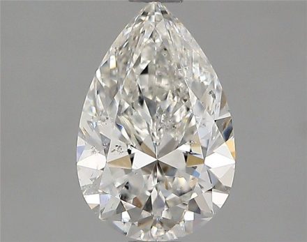 Diamond Natural 1,2Ct G-SI2 Pear - GIA7536697072 1