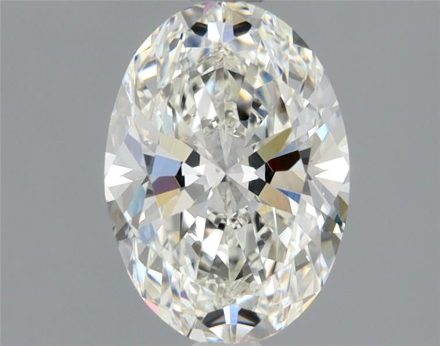 Diamond Natural 1Ct H-VS2 Oval - GIA6552825673 1