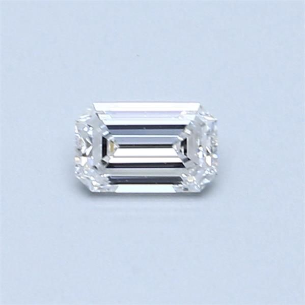 Diamond Natural 0,3Ct D-VS2 Emerald - GIA6247082283 1