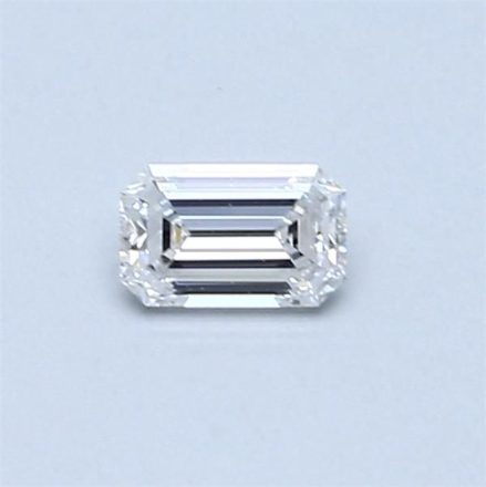 Diamond Natural 0,3Ct D-VS2 Emerald - GIA6247082283 1
