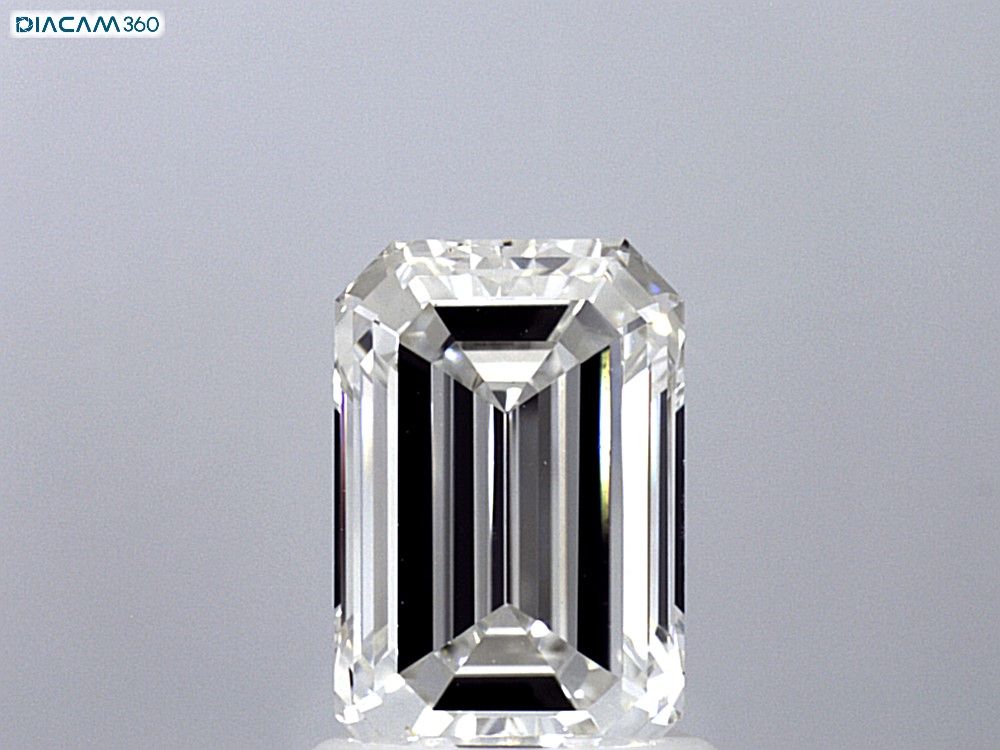Diamond Natural 1,7Ct H-VS1 Emerald - GIA6551524810 1