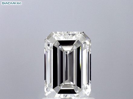 Diamond Natural 1,7Ct H-VS1 Emerald - GIA6551524810 1