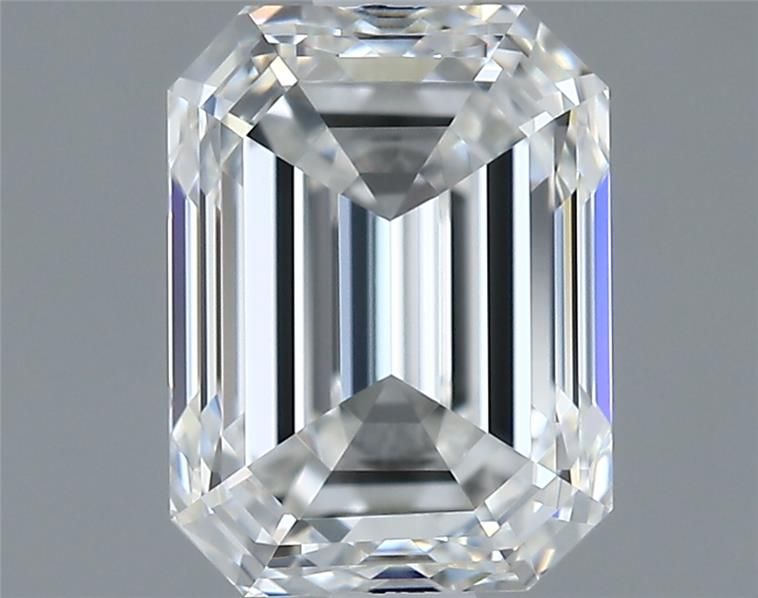 Diamond Natural 1,5Ct F-VVS2 Emerald - GIA6542637018 1