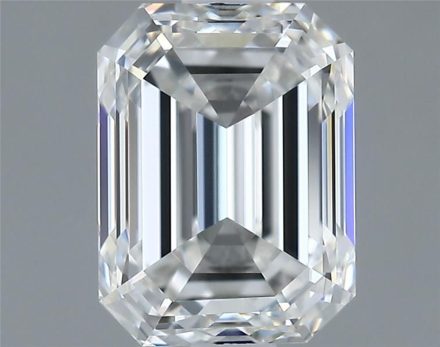 Diamond Natural 1,5Ct F-VVS2 Emerald - GIA6542637018 1