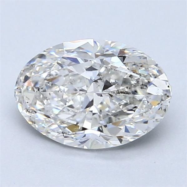 Diamond Natural 1,51Ct F-SI2 Oval - GIA1535148182 1