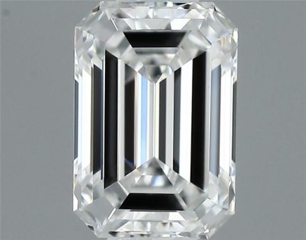 Diamond Natural 0,4Ct E-VVS2 Emerald - GIA7541516884 1