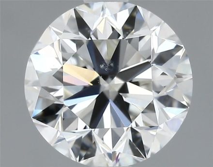 Diamond Natural 1,5Ct I-SI1 Round - GIA7553334019 1