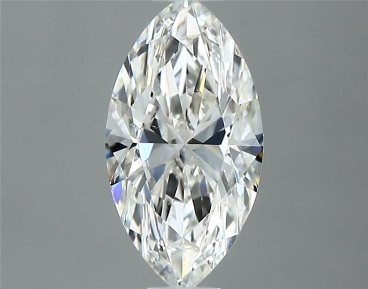 Diamond Natural 0,42Ct H-SI1 Marquise - GIA6555539439 1