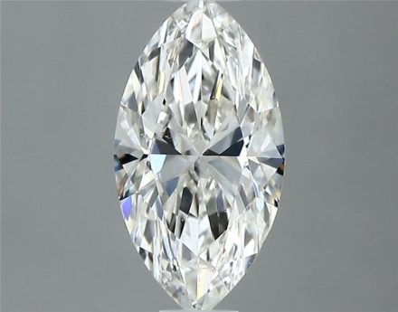 Diamond Natural 0,42Ct H-SI1 Marquise - GIA6555539439 1
