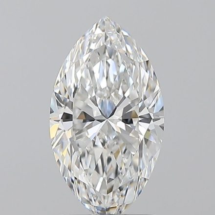 Diamond Natural 1,7Ct F-VVS2 Marquise - GIA6561095655 1