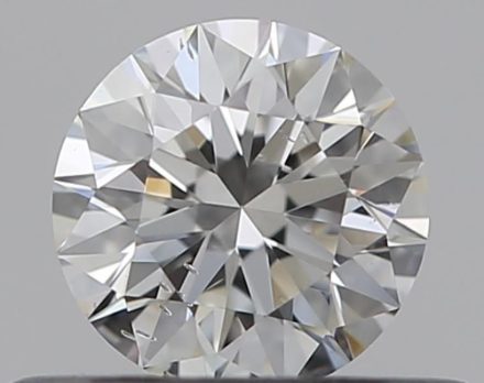 Diamond Natural 0,33Ct H-SI2 Round - GIA6551899861 1