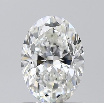 Diamond Natural 1,01Ct H-SI1 Oval - GIA2557649781 1
